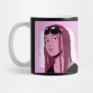 Black Glasses Mug